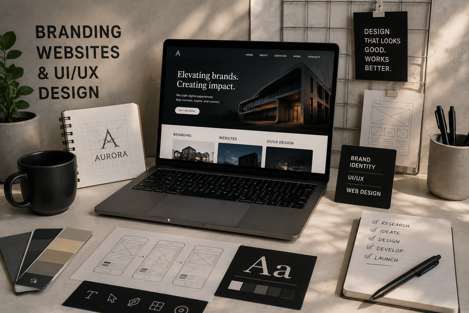 Branding and website design case study