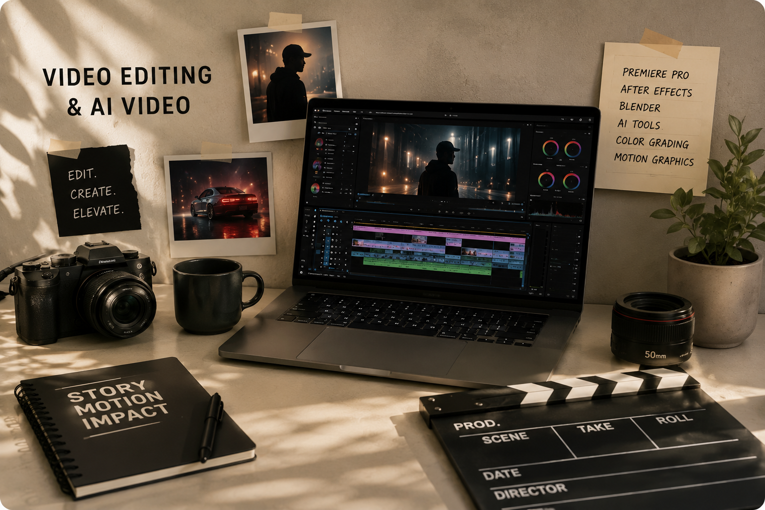 Video editing and AI video case study